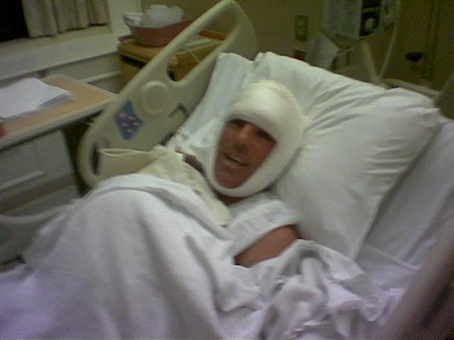 In the hospital after kitesurfing - Calling out U.S. Sailing to explain their Olympic vote © Nevin Sayre